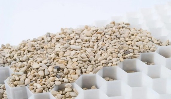 ECCOgravel Grindmatten Wit