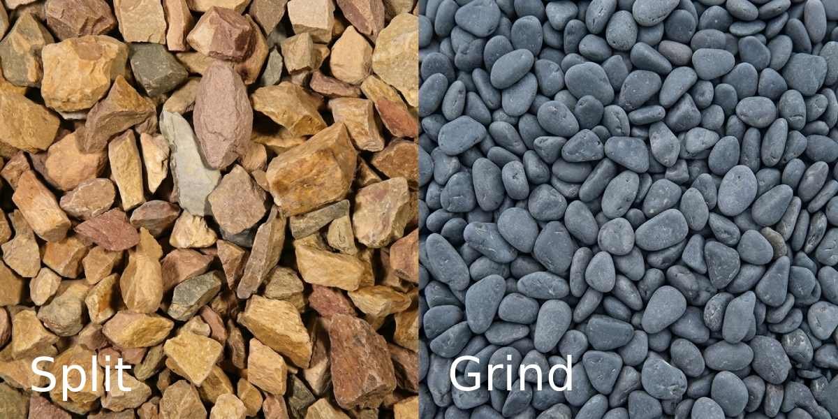 Een vergelijking tussen grind en split