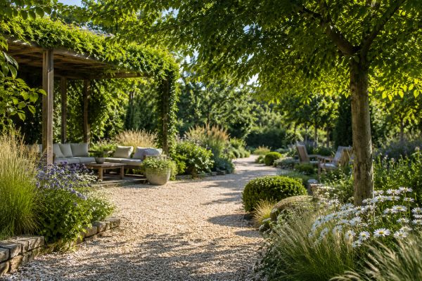 Hittestress in de tuin verminderen: wat is de rol van grind en split?